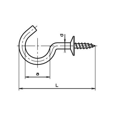 Haengelampe, Aufhaengehacken