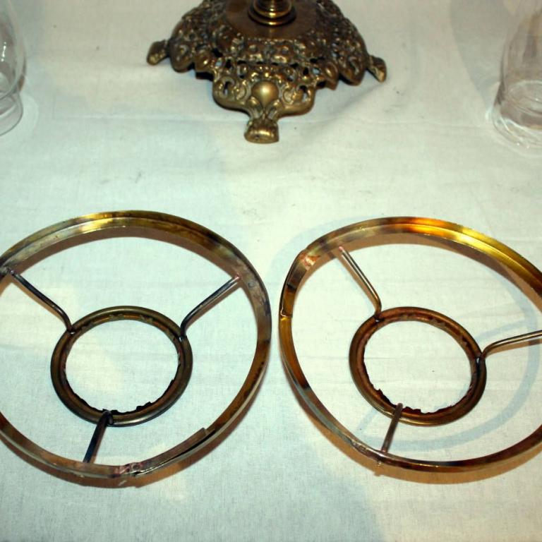 Duplex Studierlampe, Schiebelampe, zwei Dublexbrenner, England