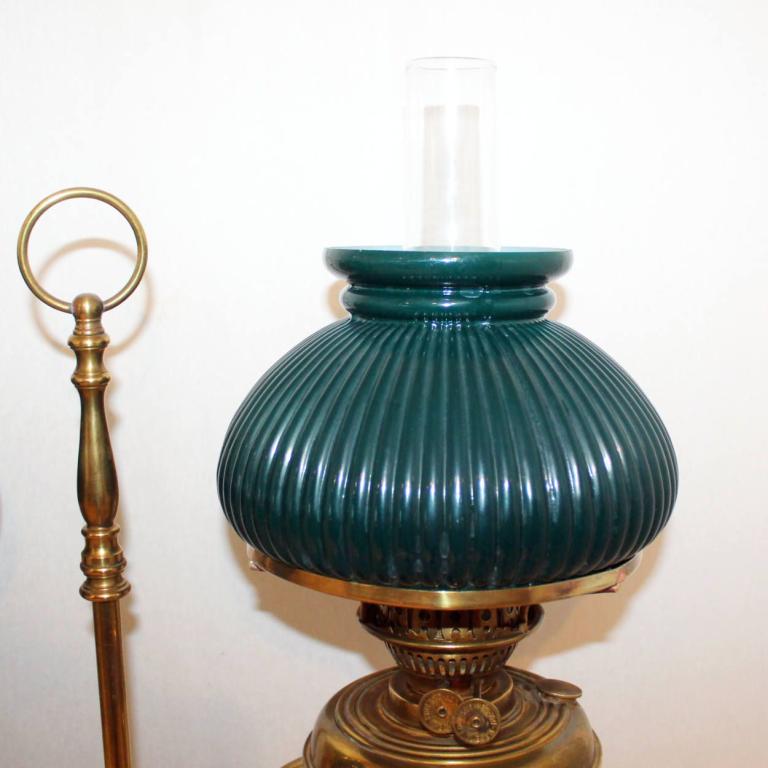 Duplex Studierlampe, Schiebelampe, zwei Dublexbrenner, England