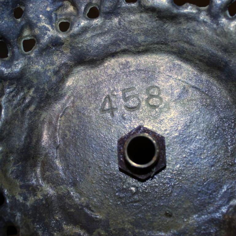 Duplex Studierlampe, Schiebelampe, zwei Dublexbrenner, England